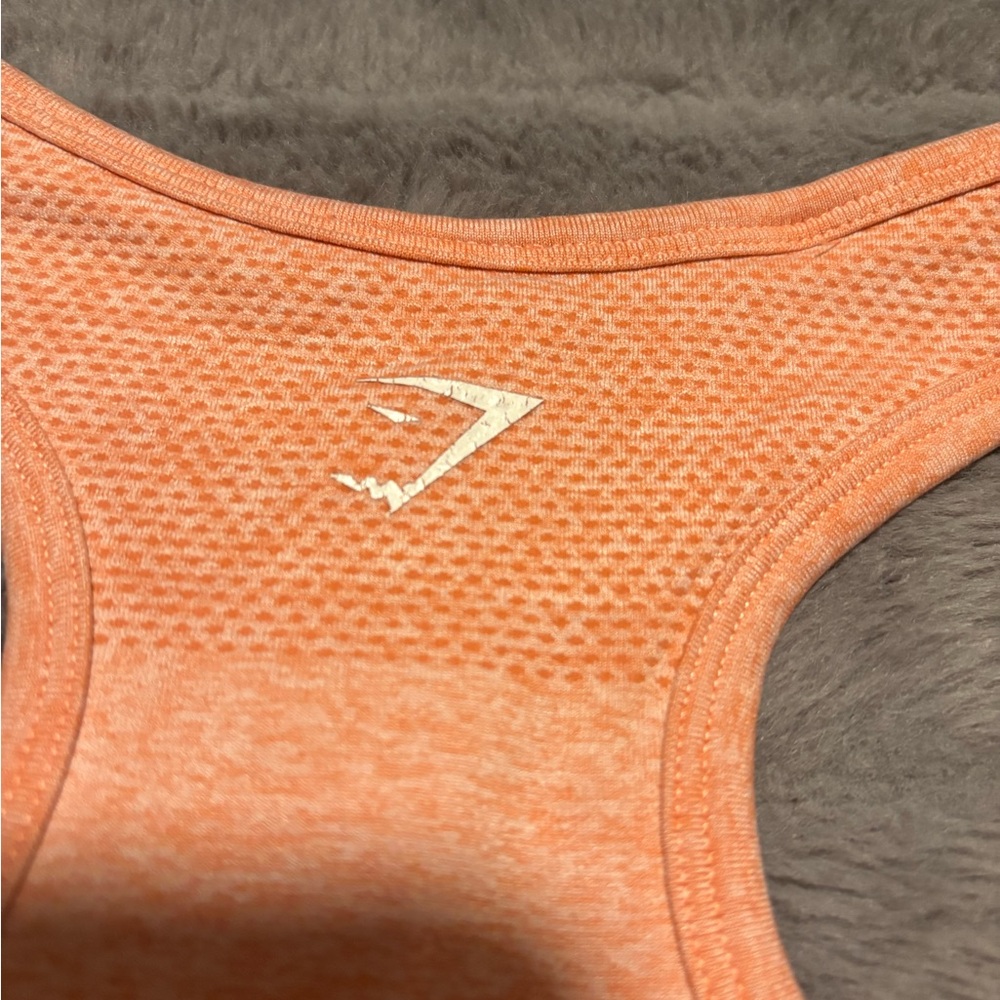 Gymshark Coral Ombre Sports Bra - Picture 5 of 8